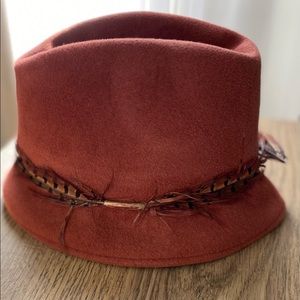 Eugenia Kim Hat - Rust Orange